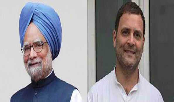 मनमोहन की ईमानदारी, शालीनता और समर्पण सबके लिए प्रेरणास्रोत: राहुल